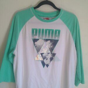 Puma Mens 3/4 sleeve t-shirt size XL